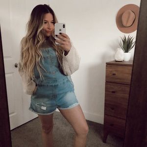 Boyfriend short overall